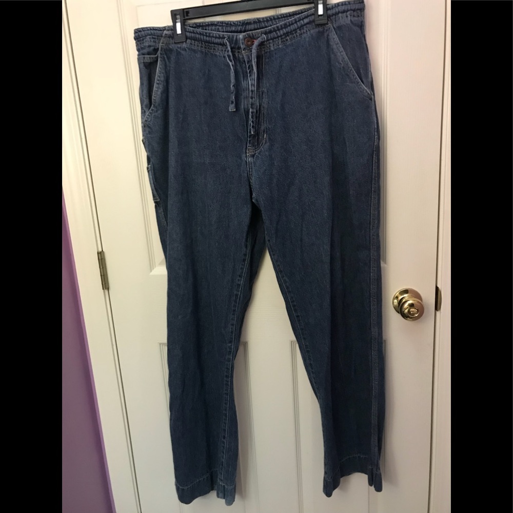 Vintage TOMMY HILFIGER Jeans 36/32 🏝 Drawstring